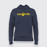 Save The Water Drink Apple Juice Funny Hoodies For Women Online India