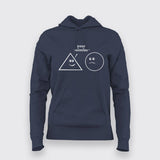 You're Pointless Adult Humor Math Graphic  Hoodies For Women