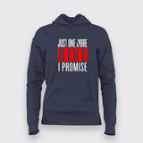 One More Bike: Women's Biker Promise Hoodie