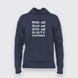 Ping Me, Scan Me - Master of Dirty Hostnames T-Shirt