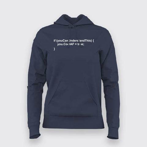 Programmer - CoolAF Code Hoodies For Women Online India