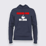 Coders Run On Java  T-Shirt For Women