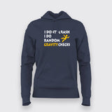 Gravity Checks Hoodie for Daring Women Riders