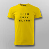 Hike Trek Climb T-shirt For Men Online India