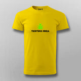 Bug Testing Ninja Round Neck T-Shirt For Men India