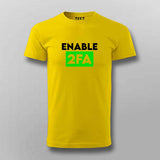 Enable 2FA: Security-Smart Fashion Tee