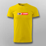 I Am Canon T-Shirt For Men India