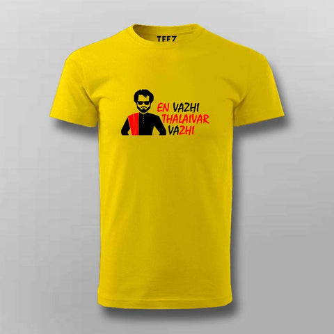En Vazhi  Thalaivar Vazhi T-Shirt For Men Online