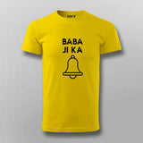 Baba Ji Ka Ganta Hindi Meme T-shirt For Men