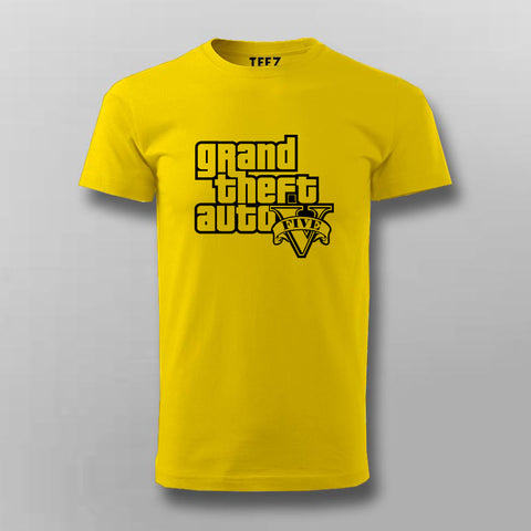 Grand Theft Auto(GTA) V T-Shirt For Men Online India