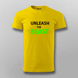 Buy Unleash the Beast Gym T-Shirt For Men