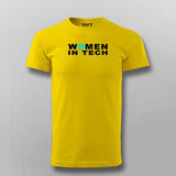Women In Tech T-shirt For Men India