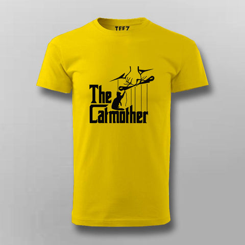 The Catmother Funny Cat Lovers T-shirt For Men