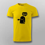 Ghost Boo funny Scary T-shirt for Men