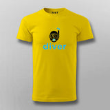 Scuba Diver T-shirt For Men Online India