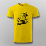 Smile Camera T-Shirt For Men