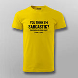 Sarcastic Revelations Men's Funny Tee