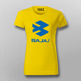 Bajaj Logo T-Shirt For Women