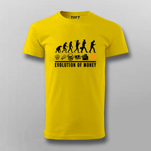 Buy this Evolution Bitcoin Men T-shirt from Teez