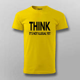 Think Illegal: Bold Rebel Tee for the Brave