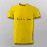 Buy Auroville - City of Dawn  T-Shirt For Men