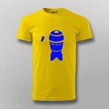 Simple Illustration of a nuclear bomb T-Shirt For Men Online India