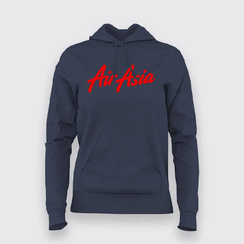 Air Asia Logo Hoodies For Women Online India