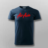 Air Asia Logo T-shirt For Men