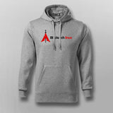 Black Arch Linux Hoodies For Men Online India
