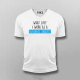 Data Business Analyst T-shirt For Men