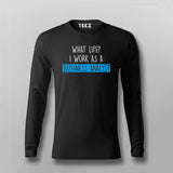 Data Business Analyst T-shirt For Men