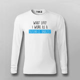 Data Business Analyst T-shirt For Men Online Teez