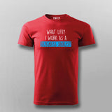 Data Business Analyst T-shirt For Men Online India