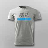Data Business Analyst T-shirt For Men