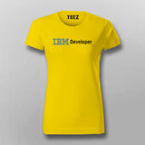 International Business Machines IBM Developer T-Shirt For Women Online India