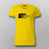 Photographer  T-Shirt For Women India