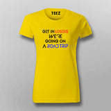 Road Trip Crew: Women's Travel T-Shirt