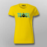 Travel  T-Shirt For Women