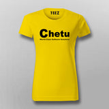 CHETU Software Development Company T-Shirt For Women
