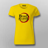 Demon Slayer : Kimetsu No Yaiba T-Shirt For Women