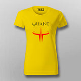 Quake 3 Gaming T-Shirt For Women