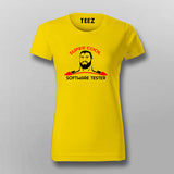 Super Cool Software Tester  T-Shirt For Women India