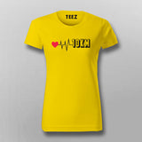 10Km Heartbeat Cool Marathoner T-shirts  For Women