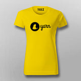 Yarn Js Logo T-shirt For Women