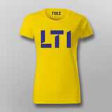 LTI - Larson and Toubro infotech T-Shirt For Women