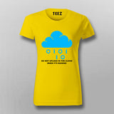 Programmer Coder T-Shirt For Women