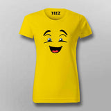 Large-happy-face-vector-clipart T-shirt For Women
