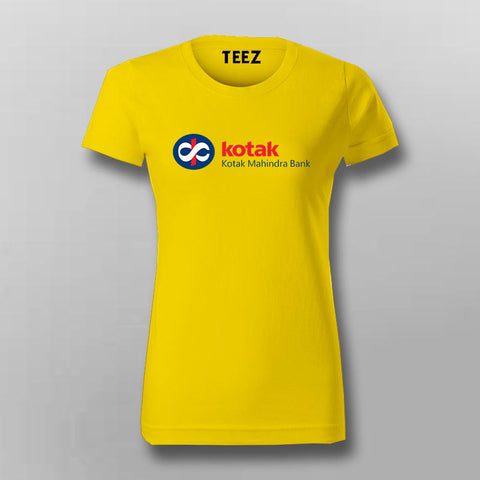 Kotak Mahindra Bank Logo T-Shirt For Women Online