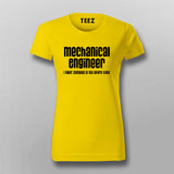Mechanical Engineer - I fight Zombies In My Spare Time T-shirt For Women
