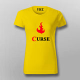 Curse Gaming T-Shirt For Women
